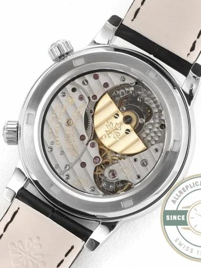 Superclone Patek Philippe Celestial, Moon age 44 mm, Platinum, 6102P-001 - Best Quality Replica Watch