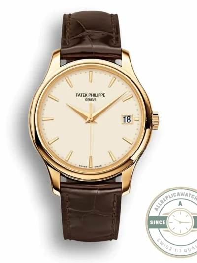 Superclone Patek Philippe DATE, SWEEP SECONDS. 39 mm, Yellow gold, 5227G-001 - Luxury Replica Watch