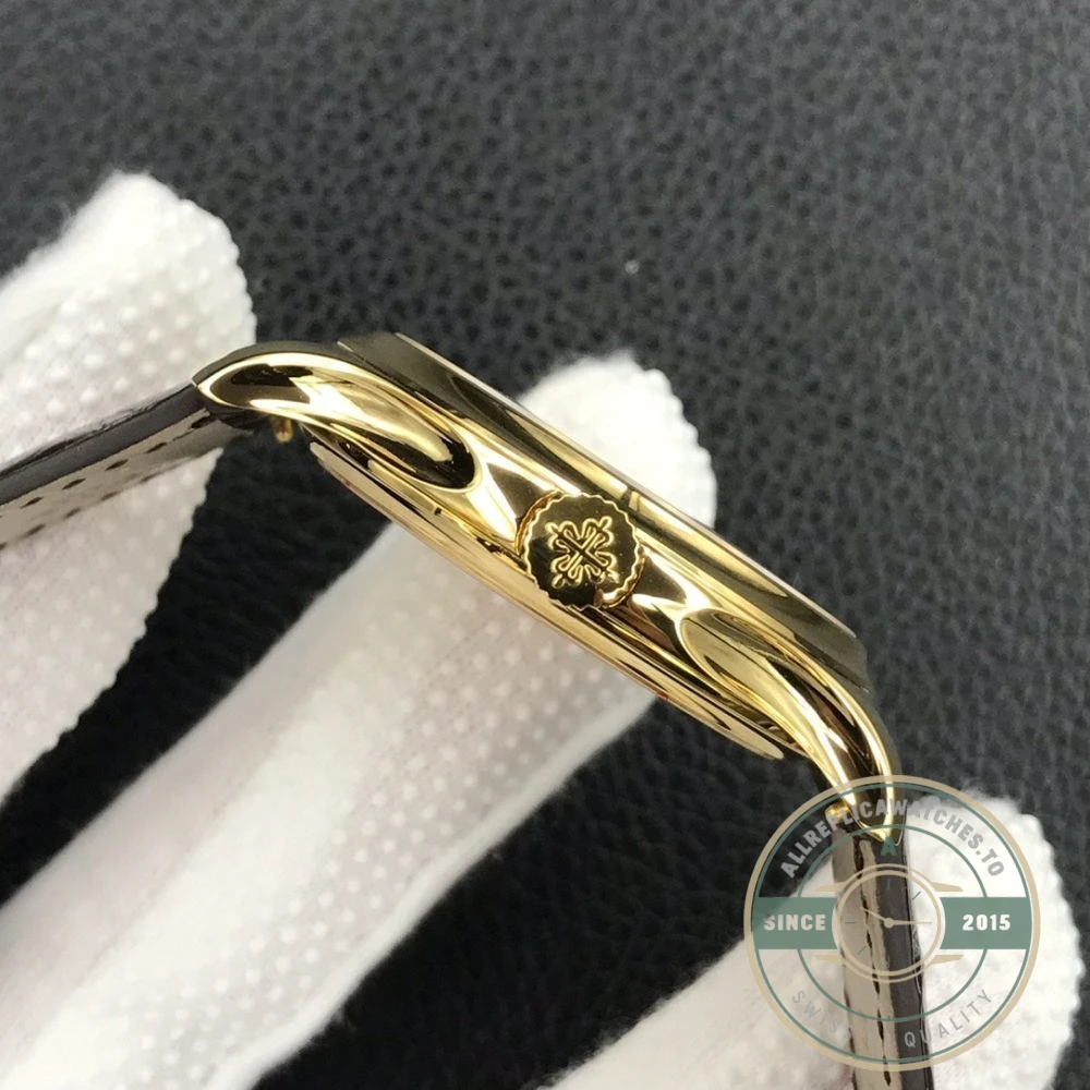 Superclone Patek Philippe DATE, SWEEP SECONDS. 39 mm, Yellow gold, 5227G-001 - Best Quality Replica Watch