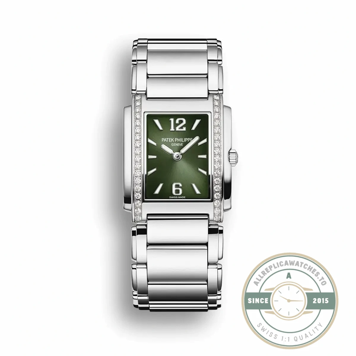 Superclone Patek Philippe TWENTY~4 30 mm, Stainless steel, 4910-1200A-011 - Swiss-Made Clone Watch