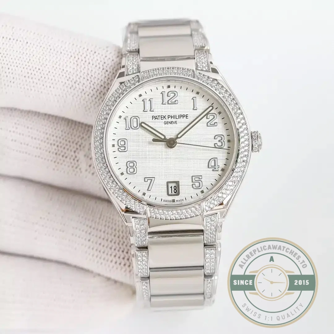 Superclone Patek Philippe TWENTY~4 36 mm, Stainless Steel, 7300-1450R - Swiss Movement Replica Watch