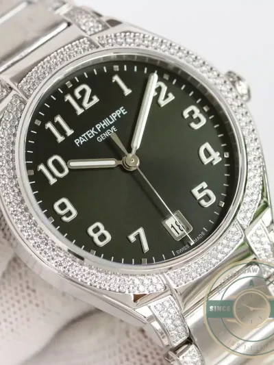 Superclone Patek Philippe TWENTY~4 36 mm, Stainless Steel, 7300-1450R - Budget Luxury Replica Watch