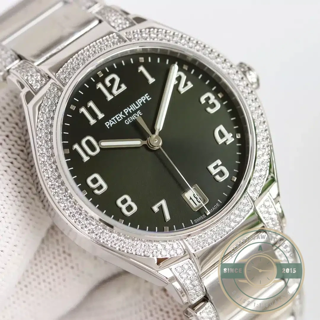 Superclone Patek Philippe TWENTY~4 36 mm, Stainless Steel, 7300-1450R - Budget Luxury Replica Watch