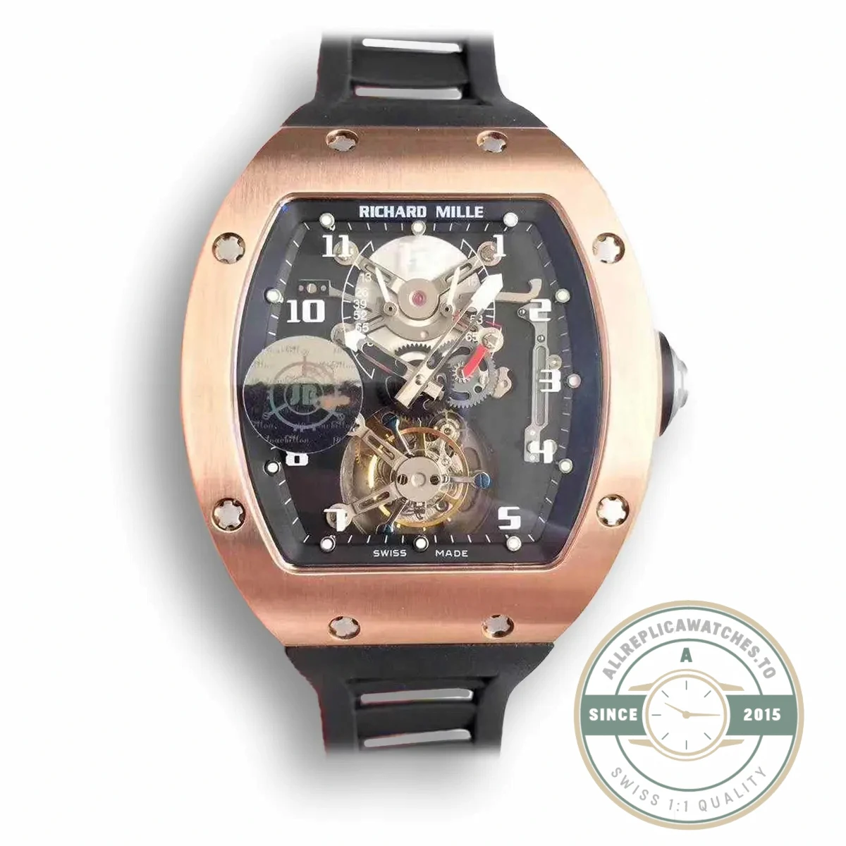 Superclone Richard Mille 001 Swiss Tourbillon - Top-Tier Swiss Replica Watch