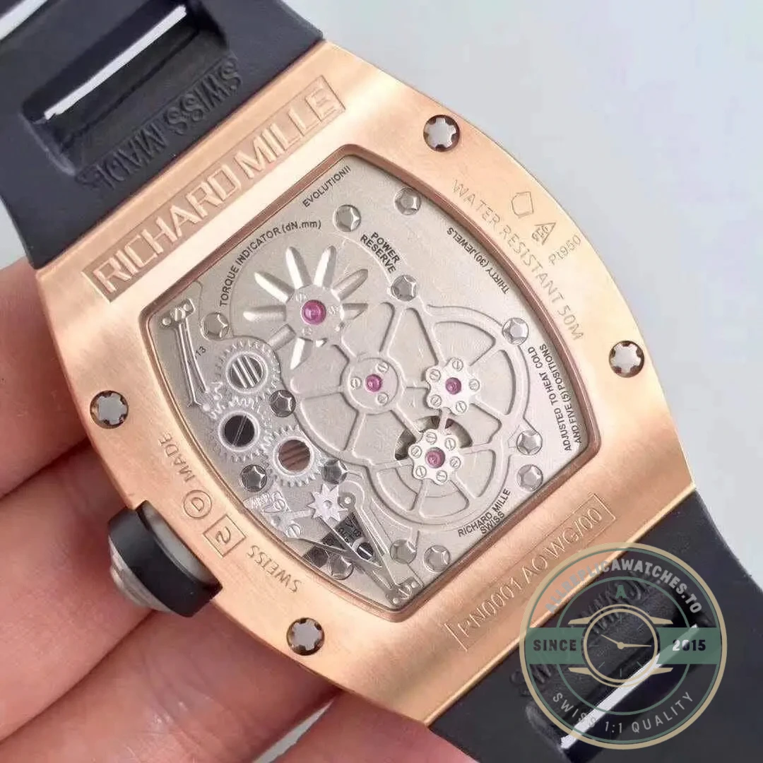 Superclone Richard Mille 001 Swiss Tourbillon - Affordable Luxury Replica Timepiece