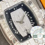 Superclone Richard Mille 007-1 Diamond Crown Black Strap - Best Quality Replica Watch