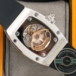 Superclone Richard Mille 007-1 Diamond Crown Black Strap - Affordable Super Clone Watch