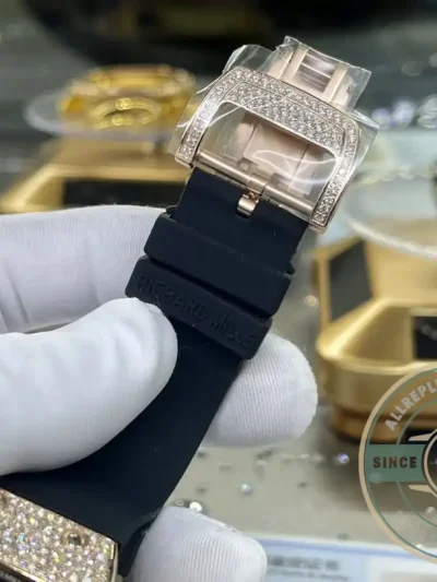 Superclone Richard Mille 007-1 Women's Style Explosive Inlay - Swiss Movement Replica Watch