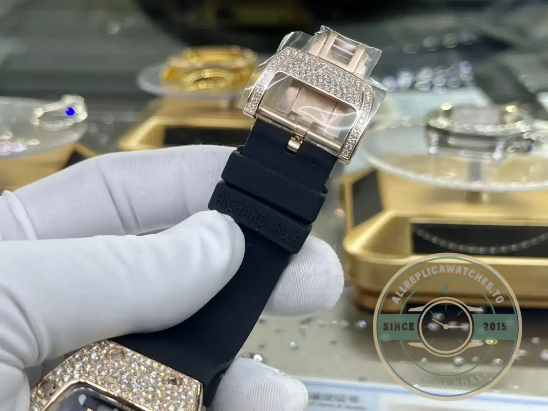 Superclone Richard Mille 007-1 Women's Style Explosive Inlay - Swiss Movement Replica Watch