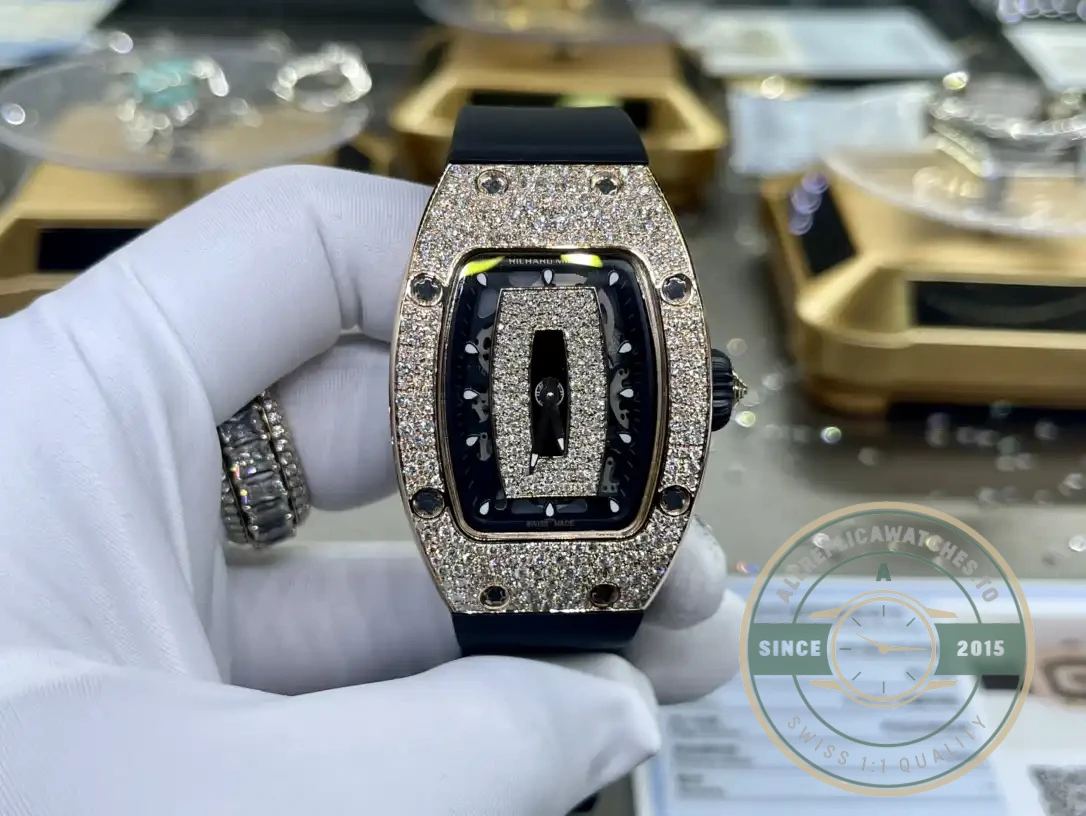 Superclone Richard Mille 007-1 Women's Style Explosive Inlay - Budget Luxury Replica Watch