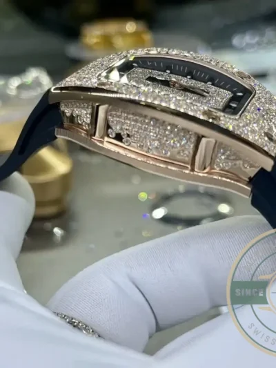 Superclone Richard Mille 007-1 Women's Style Explosive Inlay - High-Grade Replica Watch