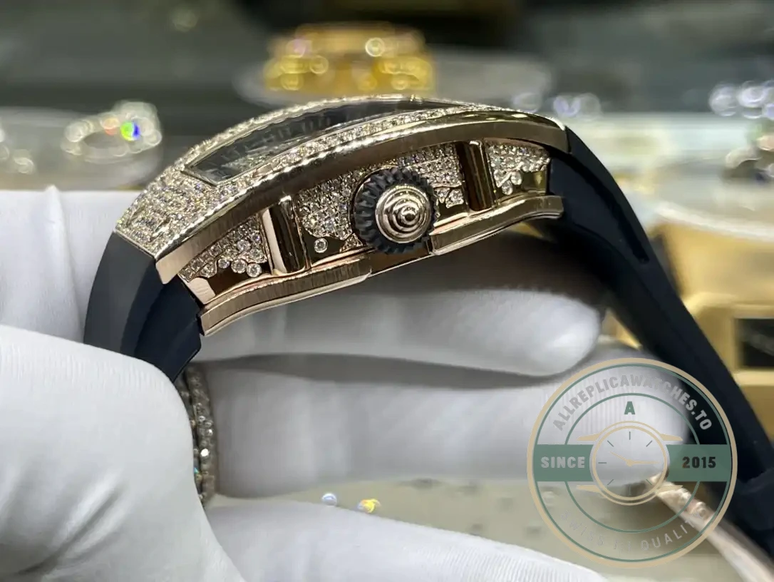 Superclone Richard Mille 007-1 Women's Style Explosive Inlay - Top-Tier Swiss Replica Watch