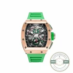 Superclone Richard Mille 011-01 Robert Mancini Chronograph Flyback Rose Gold - Factory Super Clone Watch
