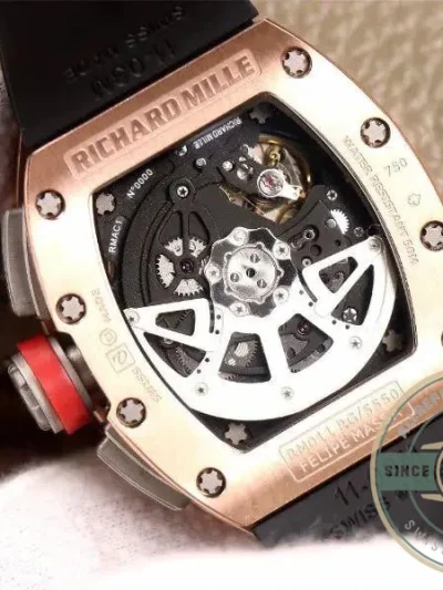 Superclone Richard Mille 011-03 Flyback Rose Gold - Luxury Replica Watch