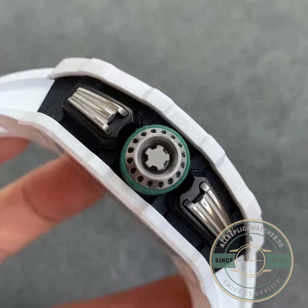 Superclone Richard Mille 011-03 White Strap - Top-Tier Swiss Replica Watch