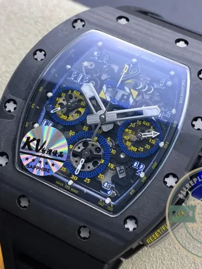 Superclone Richard Mille 011 Carbon Fiber - Budget Luxury Replica Watch