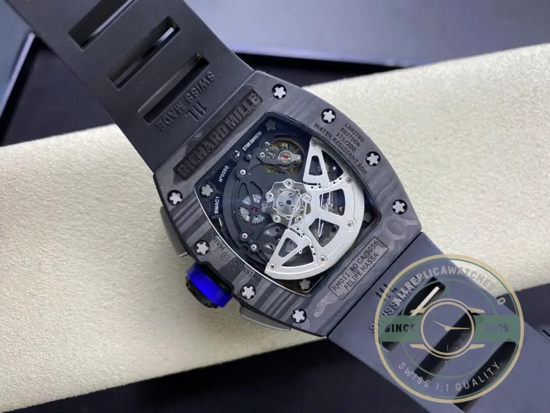 Superclone Richard Mille 011 Carbon Fiber - Affordable Luxury Replica Timepiece