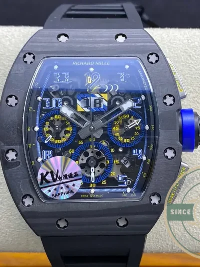 Superclone Richard Mille 011 Carbon Fiber - Luxury Replica Watch