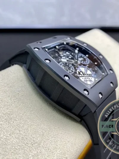 Superclone Richard Mille 011 Ceramic Black Case - High-Grade Replica Watch
