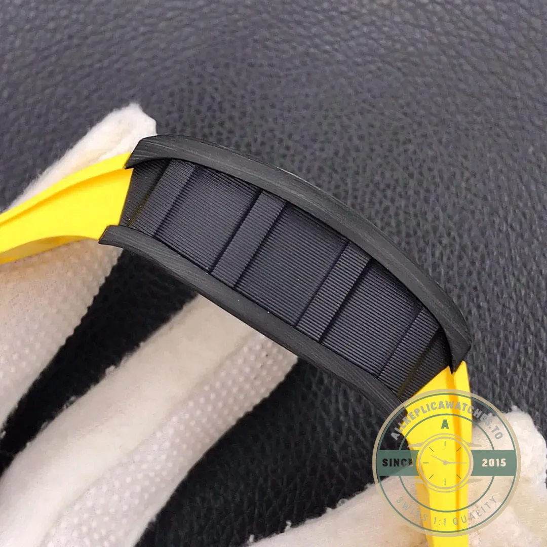 Superclone Richard Mille 011 Yellow Strap - Factory Super Clone Watch