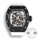 Superclone Richard Mille 055 Black Ceramic Case - Affordable Luxury Replica Timepiece