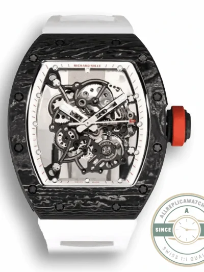 Superclone Richard Mille 055 Carbon Fiber Case - High-Grade Replica Watch