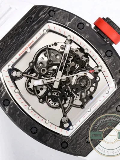 Superclone Richard Mille 055 Carbon Fiber Case - Factory Super Clone Watch
