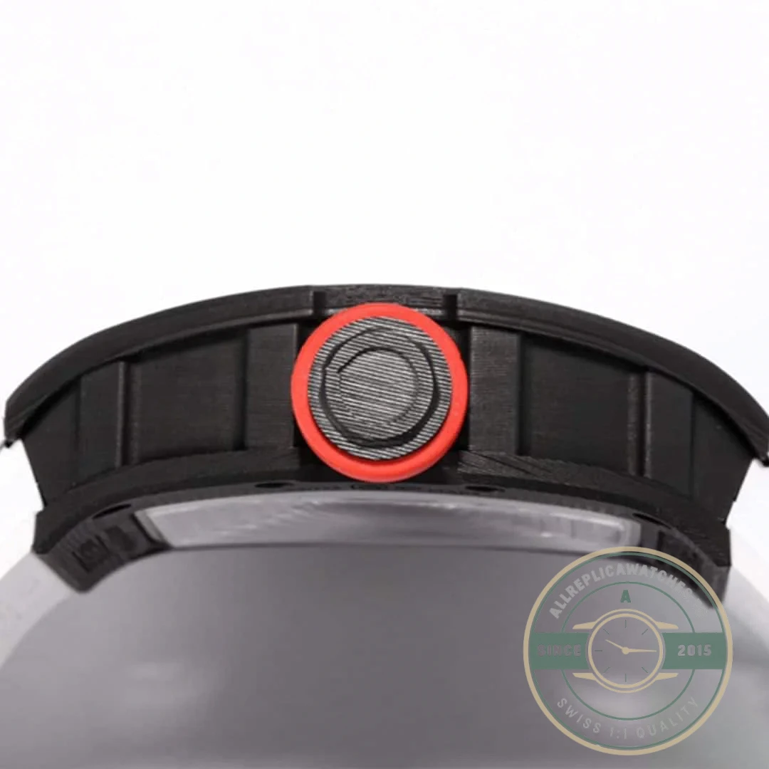 Superclone Richard Mille 055 Carbon Fiber Case - Swiss-Made Clone Watch