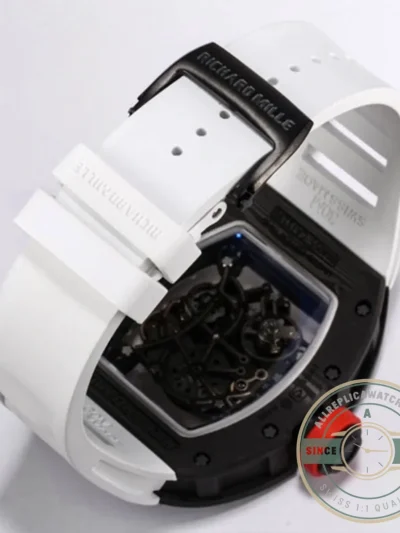 Superclone Richard Mille 055 Carbon Fiber Case - Swiss Movement Replica Watch