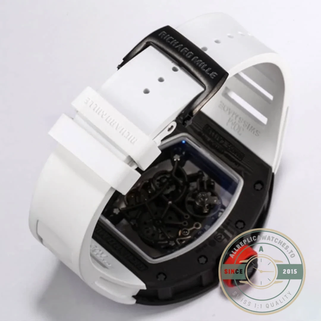 Superclone Richard Mille 055 Carbon Fiber Case - Swiss Movement Replica Watch