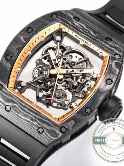 Superclone Richard Mille 055 Ntpt Carbon Fiber Dial - Affordable Super Clone Watch