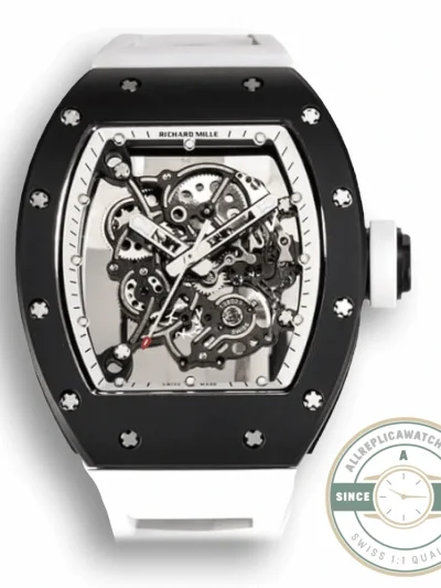 Superclone Richard Mille 055 Rubber Strap - Luxury Replica Watch