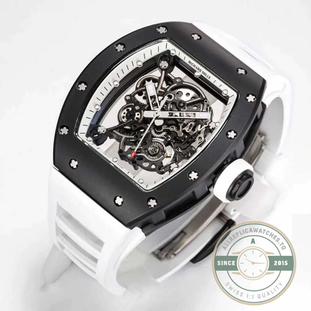 Superclone Richard Mille 055 Rubber Strap - Premium Super Clone Watch