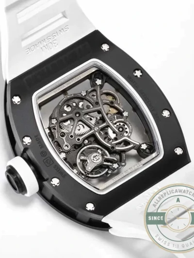 Superclone Richard Mille 055 Rubber Strap - Affordable Luxury Replica Timepiece