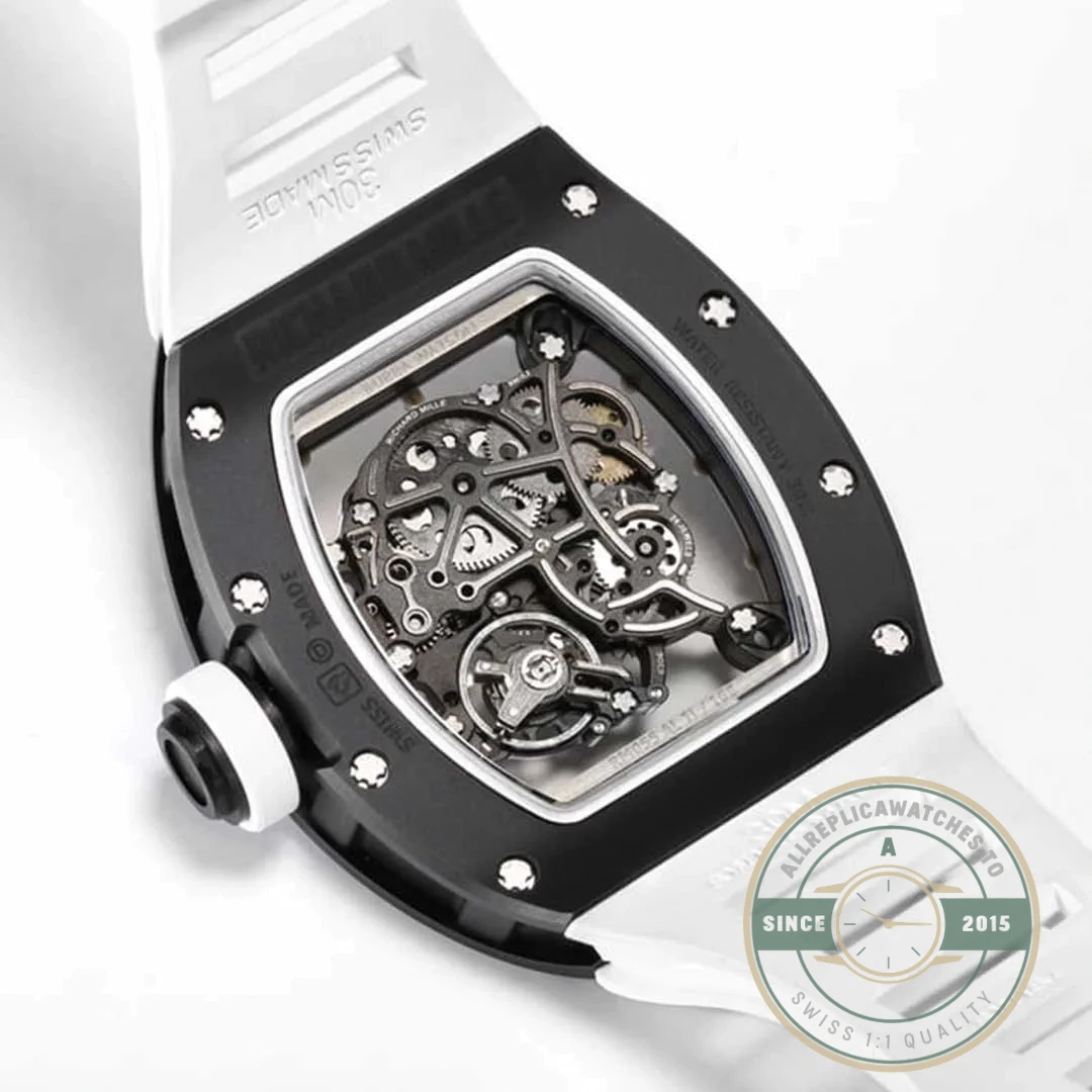 Superclone Richard Mille 055 Rubber Strap - Affordable Luxury Replica Timepiece