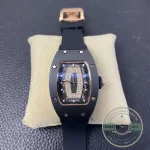 Superclone Richard Mille 07-01 Black Rubber Strap - Affordable Luxury Replica Timepiece