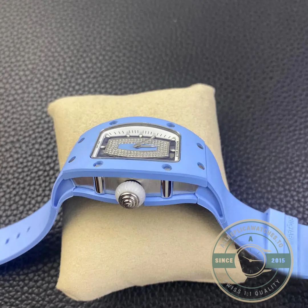 Superclone Richard Mille 07-01 Blue Ceramic Case - Budget Luxury Replica Watch