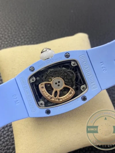 Superclone Richard Mille 07-01 Blue Ceramic Case - Budget Luxury Replica Watch