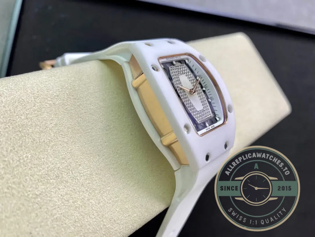 Superclone Richard Mille 07-01 Ceramic White Strap - Affordable Luxury Replica Timepiece