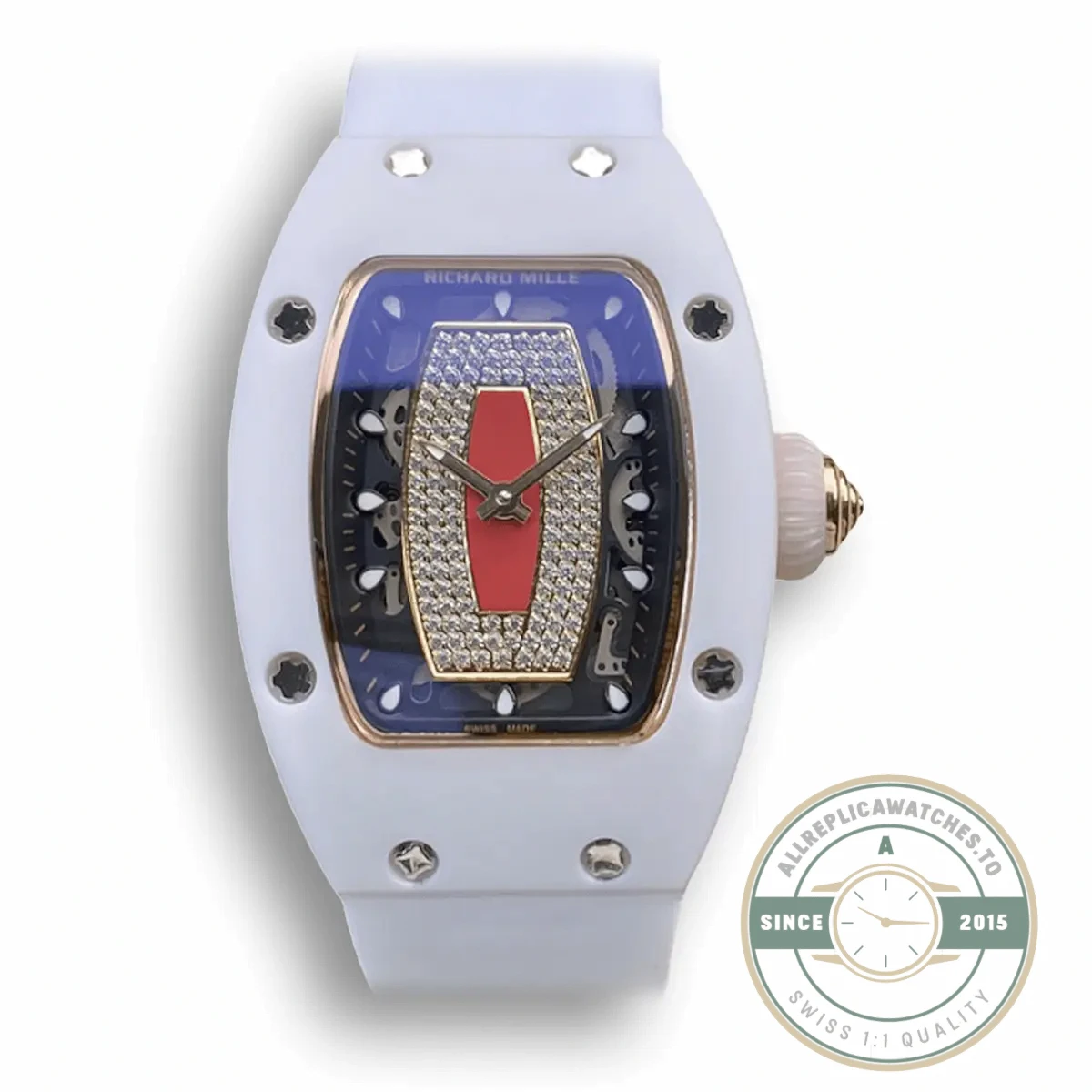 Superclone Richard Mille 07-01 Diamond Dial - Premium Super Clone Watch