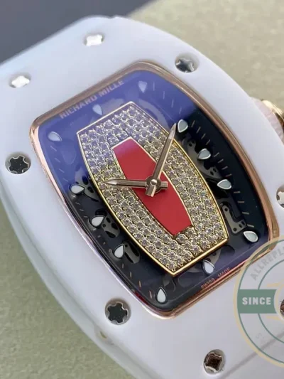 Superclone Richard Mille 07-01 Diamond Dial - Top-Tier Swiss Replica Watch