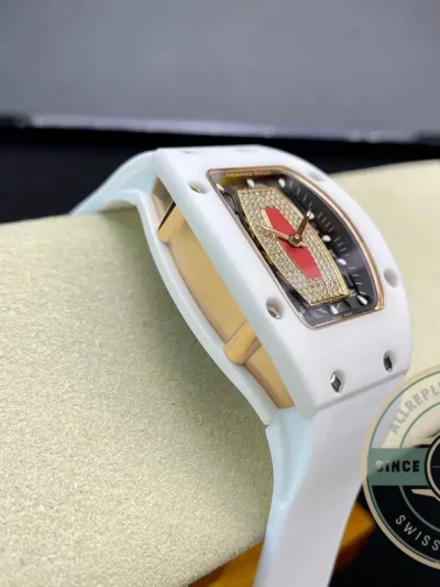 Superclone Richard Mille 07-01 Diamond Dial - Best Quality Replica Watch