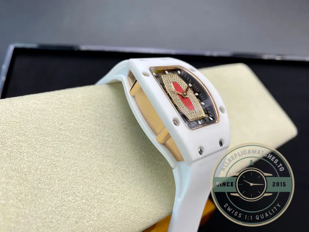 Superclone Richard Mille 07-01 Diamond Dial - Best Quality Replica Watch