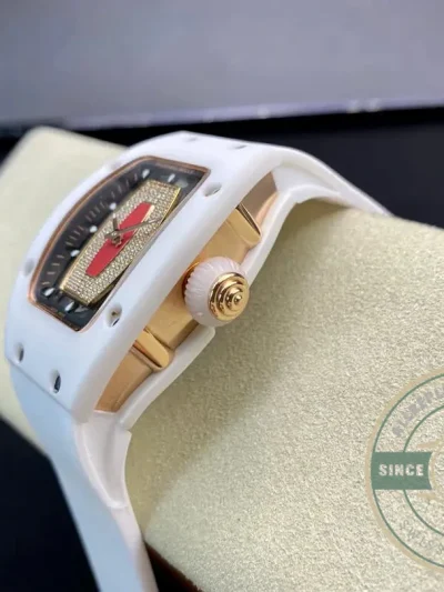 Superclone Richard Mille 07-01 Diamond Dial - Swiss-Made Clone Watch