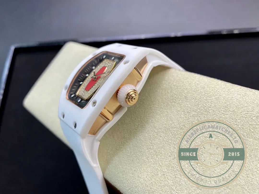 Superclone Richard Mille 07-01 Diamond Dial - Swiss-Made Clone Watch