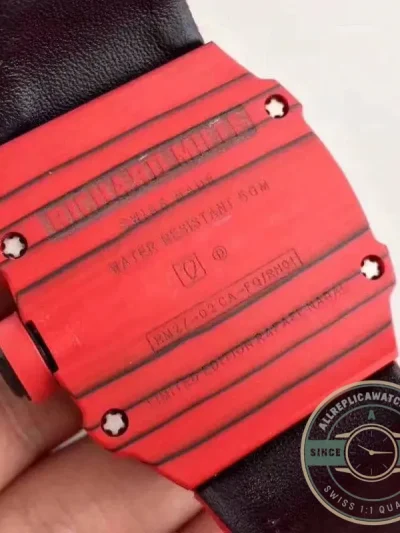 Superclone Richard Mille 27-03 Red Forged Carbon - High-Grade Replica Watch