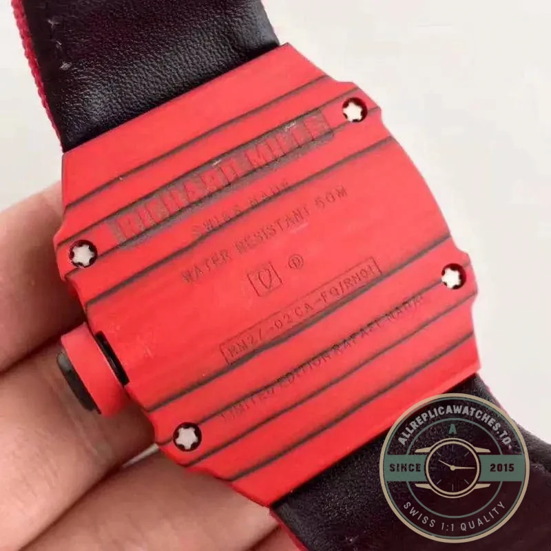 Superclone Richard Mille 27-03 Red Forged Carbon - High-Grade Replica Watch