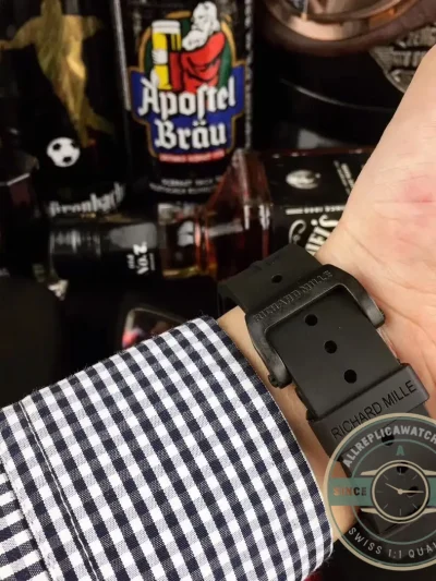 Superclone Richard Mille 50-03 Black Carbon Fiber Case - Best Quality Replica Watch