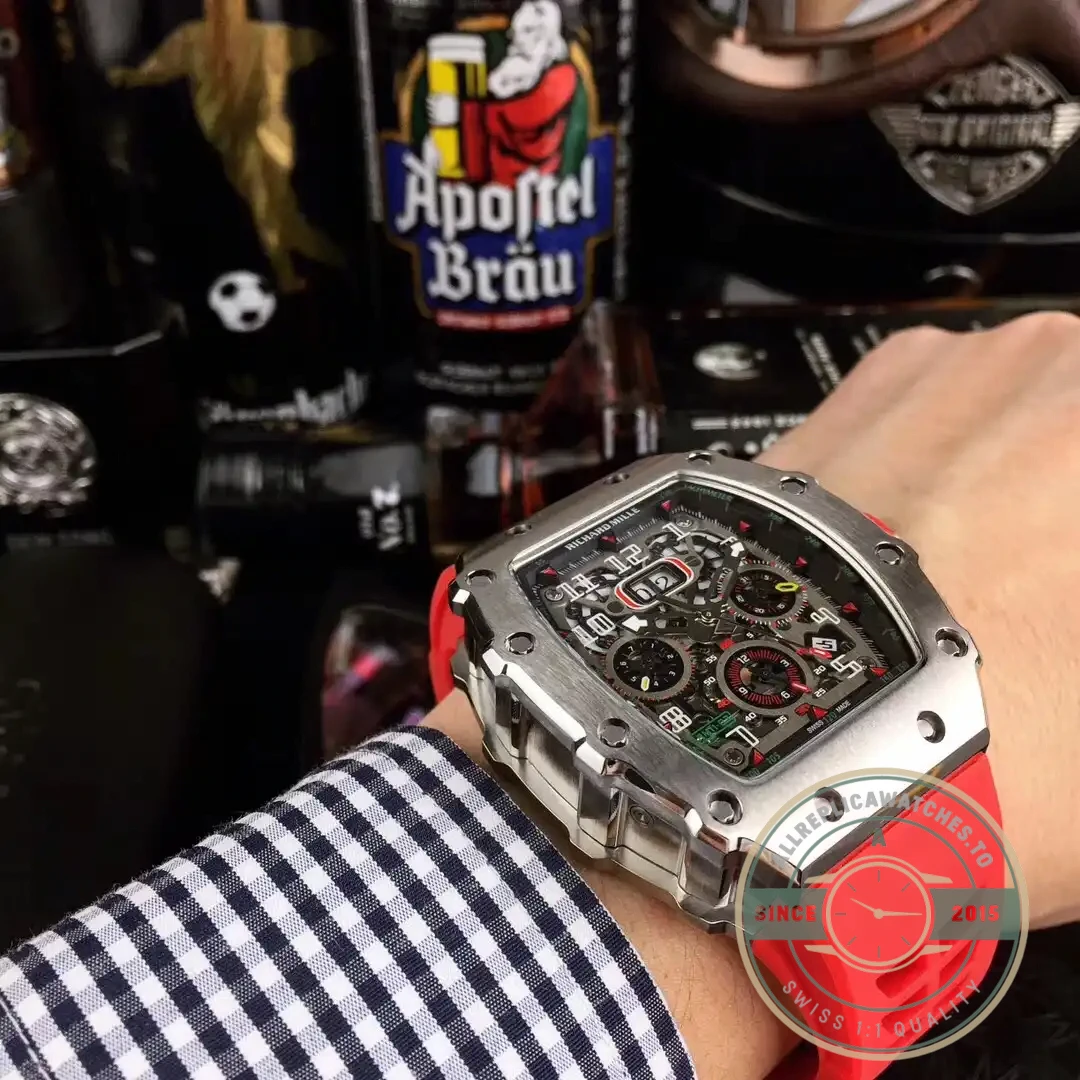 Superclone Richard Mille 50-03 Stainless Steel Case - Affordable Luxury Replica Timepiece