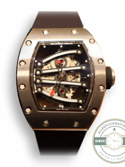 Superclone Richard Mille 59-01 Brown Strap - Luxury Replica Watch